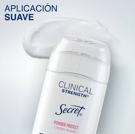 Crema Antitranspirante Secret Clinical 45 g