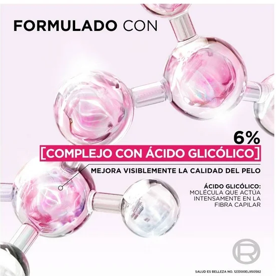 Mascarilla L'Oréal Paris reconstructora brillo intenso 300 gr