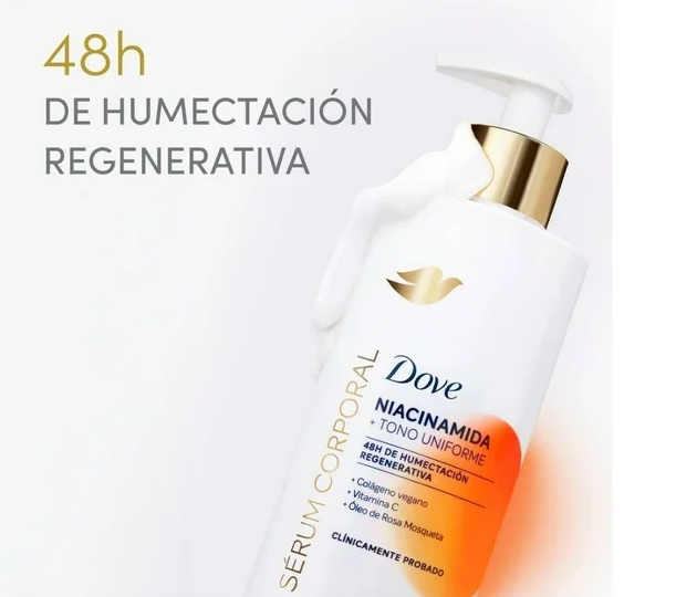 Sérum corporal Dove tono uniforme con niacinamida 400 ml