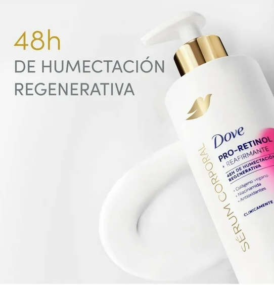 Sérum corporal Dove dermo reafirmante con pro-retinol 400 ml