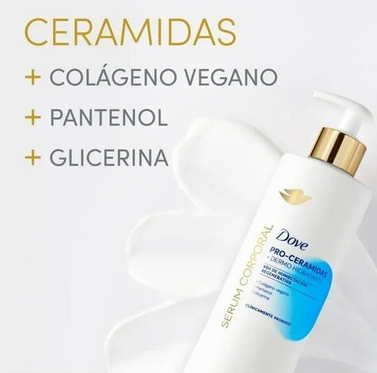 Sérum corporal Dove dermo hidratante con pro-ceramidas 400 ml