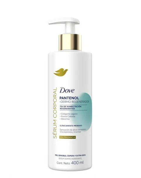 Sérum corporal Dove dermo regenerador con pantenol 400 ml