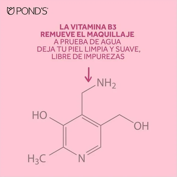 Loción Facial Desmaquillante Dual Ponds Clarant B3 200 ml