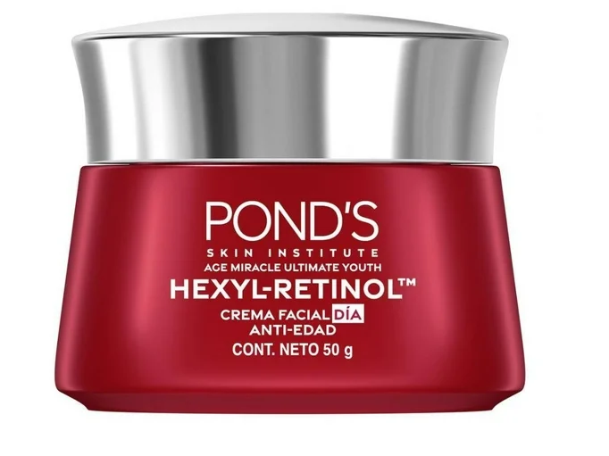 Crema facial Pond's Age Miracle Ultimate Youth de día Hexyl Retinol antiedad 50 g