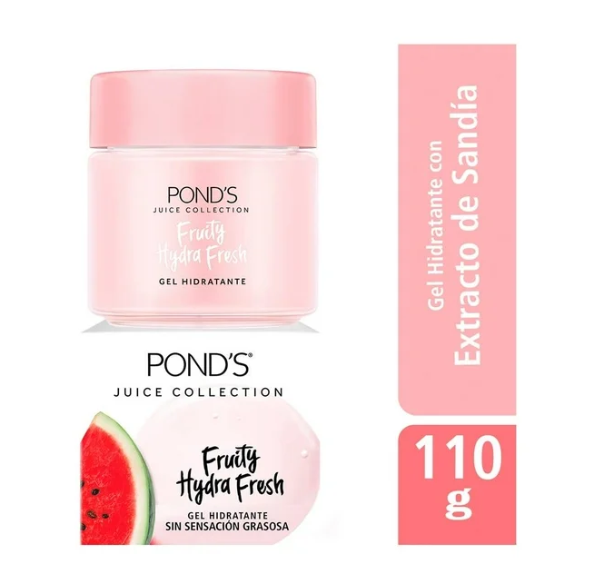 Gel hidratante facial Pond´s Fruity Hydra Fresh sandía 110 g