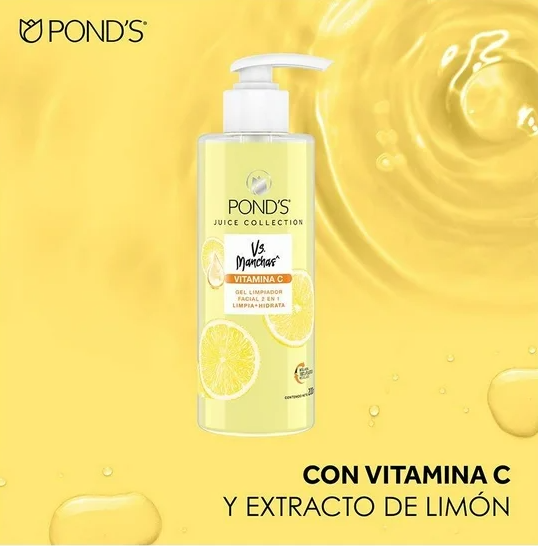Limpiador facial Pond´s VS Manchas vitamina C 200 ml