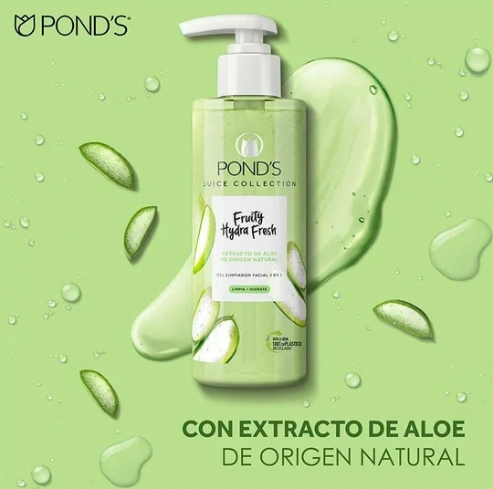 Limpiador facial Pond´s Fruity Hydra Fresh aloe 200 ml