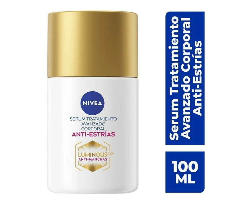 Sérum NIVEA Luminous 630 tratamiento avanzado anti estrías 100 ml