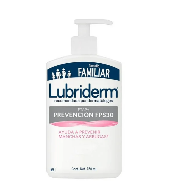 Crema corporal Lubriderm prevención 750 ml