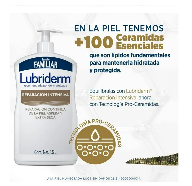 Crema Corporal Lubriderm Reparación Intensiva 1.5 l