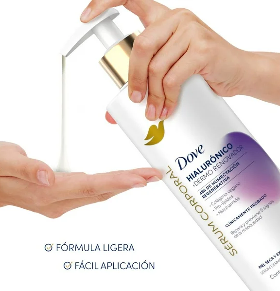 Sérum Corporal Dove Ácido Hialurónico 1 L