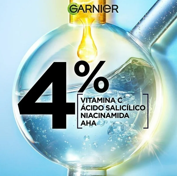Sérum booster Garnier Skin Active anti imperfecciones con ácido salicílico y vitamina C 30 ml