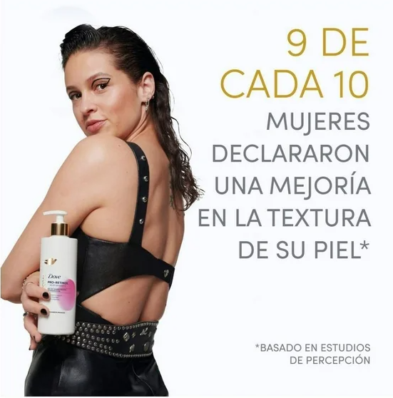 Sérum corporal Dove dermo reafirmante con pro-retinol 400 ml