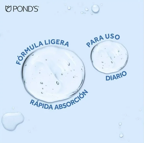 Gel facial Pond's Hydra Active hidratante ácido hialurónico 110 g