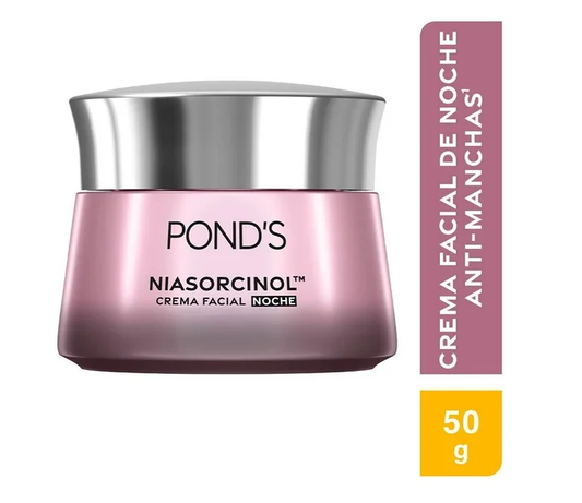 Crema facial Pond's Bright Miracle Ultimate Clarity de noche Niasorcinol antimanchas 50 g