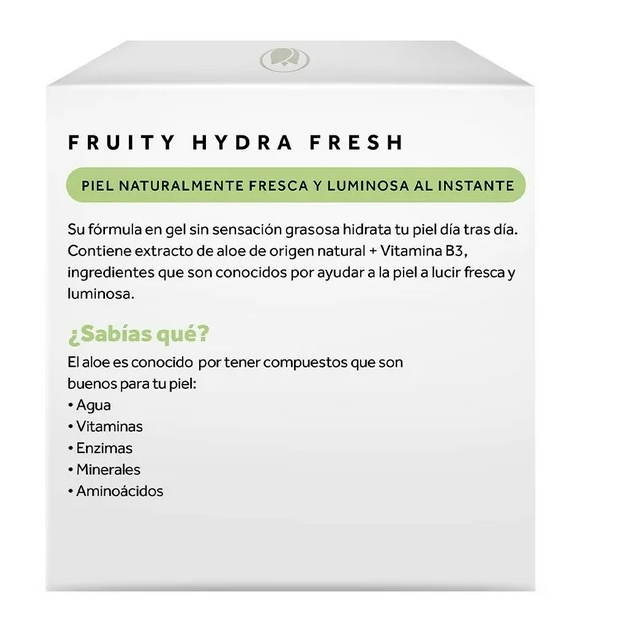 Gel hidratante facial Pond´s Fruity Hydra Fresh aloe 110 g