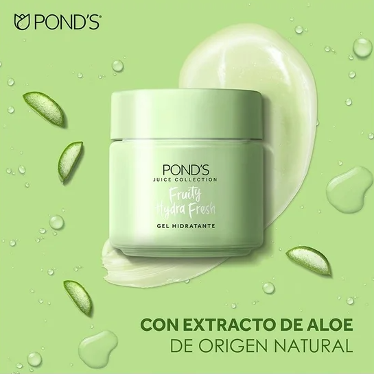 Gel hidratante facial Pond´s Fruity Hydra Fresh aloe 110 g