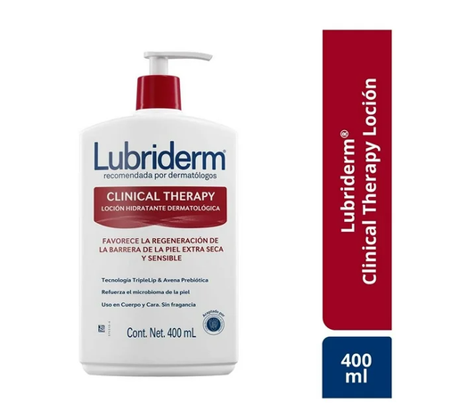Crema corporal Lubriderm Clinical Therapy piel extra seca 400 ml