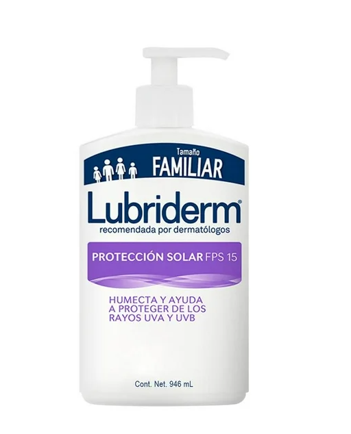 Crema Corporal Lubriderm Protección Solar UV 15 946 ml