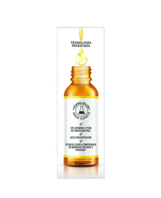 Sérum facial de noche Garnier Skin Active express aclara vitamina c 30 ml