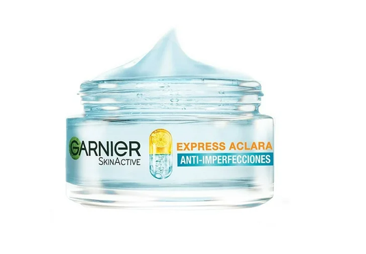 Gel facial Garnier Skin Active matificante antiimperfecciones vitamina C, ácido glicólico, niacinamida 50 ml
